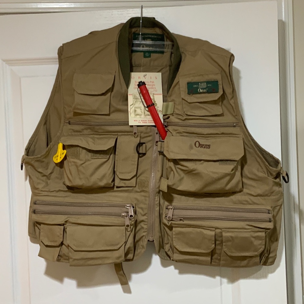 Orvis Khaki Utility Vest